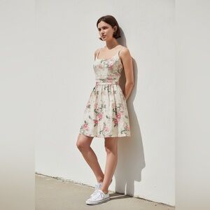 Francescas Floral Cottagecore Dress Small NWT